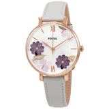  Shop Authentic Fossil Jacqueline Multi Colored Dial Blue Leather Strap Watch for Women - ES4813 - Luxxuri