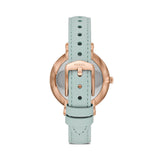 Shop Authentic Fossil Jacqueline Multi Colored Dial Blue Leather Strap Watch for Women - ES4813 - Luxxuri