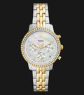  Shop Authentic Fossil Neutra Chronograph Mother of Pearl White Dial Two Tone Steel Strap Watch for Women - ES5216 - Luxxuri