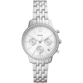  Shop Authentic Fossil Neutra Chronograph Silver Dial Silver Steel Strap Watch for Women - ES5217 - Luxxuri