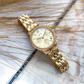  Shop Authentic Fossil Neutra Chronograph Gold Dial Gold Steel Strap Watch for Women - ES5219 - Luxxuri