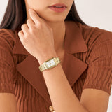 Shop Authentic Fossil Raquel Three Hand Date White Dial Gold Steel Strap Watch For Women - ES5220 - Luxxuri
