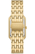 Fossil Raquel Three Hand Mother of Pearl Dial Gold Steel Strap Watch For Women - ES5304