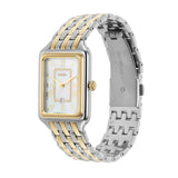  Shop Authentic Fossil Raquel Three Hand Mother of Pearl Dial Two Tone Steel Strap Watch For Women - ES5305 - Luxxuri