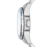  Shop Authentic Fossil Blue Dive Three Hand Blue Dial Silver Steel Strap Watch For Women - ES5353 - Luxxuri