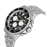  Shop Authentic Michael Kors Everest Chronograph Black Dial Silver Steel Strap Watch For Men - MK8256 - Luxxuri