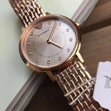  Shop Authentic Emporio Armani Dress Quartz Rose Gold Dial Rose Gold Steel Strap Watch For Women - AR11062 - Luxxuri