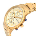  Shop Authentic Emporio Armani Renato Chronograph White Dial Gold Steel Strap Watch For Men - AR11332 - Luxxuri