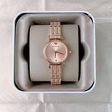  Shop Authentic Emporio Armani Gianni T Bar Quartz Rose Gold Dial Rose Gold Steel Strap Watch For Women - AR11342 - Luxxuri