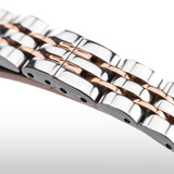  Shop Authentic Emporio Armani Gianni Mother of Pearl Dial Two Tone Steel Strap Watch For Women - AR1764 - Luxxuri