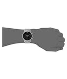  Shop Authentic Emporio Armani Classic Chronograph Black Dial Silver Mesh Bracelet Watch For Men - AR1808 - Luxxuri