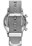  Shop Authentic Emporio Armani Luigi Chronograph Black Dial Silver Mesh Bracelet Watch For Men - AR1811 - Luxxuri