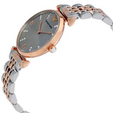  Shop Authentic Emporio Armani Gianni T Bar Grey Dial Two Tone Steel Strap Watch For Women - AR1840 - Luxxuri