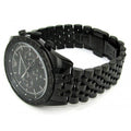  Shop Authentic Emporio Armani Tazio Chronograph Black Dial Black Steel Strap Watch For Men - AR5989 - Luxxuri