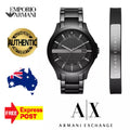  Shop Authentic Armani Exchange Hampton Black Dial Black Steel Strap Watch For Men - AX7101 - Luxxuri