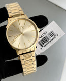  Shop Authentic Armani Exchange Cayde Analog Gold Dial Gold Steel Strap Watch For Men - AX2707 - Luxxuri