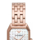  Shop Authentic Emporio Armani Gioia Quartz Mother of Pearl Dial Rose Gold Steel Strap Watch For Women - AR11389 - Luxxuri