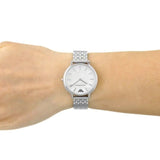  Shop Authentic Emporio Armani Mother of Pearl Dial Silver Steel Strap Watch For Women - AR11112 - Luxxuri