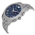  Shop Authentic Emporio Armani Classic Navy Blue Dial Stainless Steel Watch For Men - AR1787 - Luxxuri