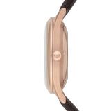  Shop Authentic Emporio Armani Meccanico White Dial Brown Leather Strap Watch For Men - AR1920 - Luxxuri