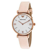  Shop Authentic Emporio Armani Gianni T Bar Quartz White Dial Beige Leather Strap Watch For Women - AR1927 - Luxxuri