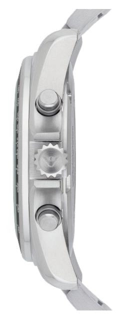  Shop Authentic Emporio Armani Sigma Chronograph Black Dial Silver Steel Strap Watch For Men - AR6098 - Luxxuri