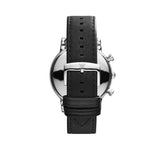  Shop Authentic Emporio Armani Classic Quartz Chronograph White Dial Black Leather Strap Watch For Men - AR1807 - Luxxuri