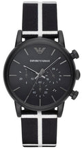  Shop Authentic Emporio Armani Classic Black Dial Black Leather Strap Watch For Men - AR1860 - Luxxuri