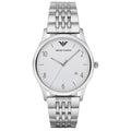 Shop Authentic Emporio Armani Classic Silver Dial Silver Steel Strap Watch For Men - AR1867 - Luxxuri