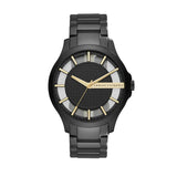  Shop Authentic Armani Exchange Hampton Chronograph Black Dial Black Steel Strap Watch For Men - AX2192 - Luxxuri