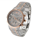  Shop Authentic Emporio Armani Renato Gray Dial Gray Steel Strap Watch For Men - AR11077 - Luxxuri