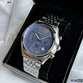  Shop Authentic Emporio Armani Luigi Chronograph Quartz Blue Dial Silver Steel Strap Watch For Men - AR1974 - Luxxuri