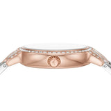  Shop Authentic Emporio Armani Cleo Mother of Pearl Dial Two Tone Steel Strap Watch For Women - AR11499 - Luxxuri