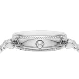  Shop Authentic Emporio Armani Gianni T-Bar Automatic Silver Dial Silver Steel Strap Watch For Women - AR60022 - Luxxuri