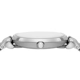  Shop Authentic Emporio Armani Gianni T-Bar Quartz Silver Dial Silver Steel Strap Watch For Women - AR11445 - Luxxuri