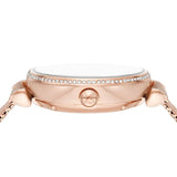  Shop Authentic Emporio Armani Meccanico Automatic White Dial Rose Gold Mesh Strap Watch For Women - AR60063 - Luxxuri