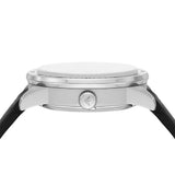  Shop Authentic Emporio Armani Renato Chronograph Automatic Black Dial Black Leather Strap Watch For Men - AR60051 - Luxxuri