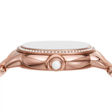  Shop Authentic Emporio Armani Mia Three Hand Crystals Silver Dial Rose Gold Steel Strap Watch For Women - AR11633 - Luxxuri
