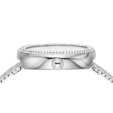  Shop Authentic Emporio Armani Rosa Diamonds Mother of Pearl Blue Dial Silver Mesh Bracelet Watch For Women - AR11380 - Luxxuri