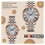  Shop Authentic Tissot Carson Premium White Dial Two Tone Steel Strap Watch For Men - T122.410.22.033.00 - Luxxuri