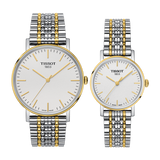  Shop Authentic Tissot T Classic Everytime Small White Dial Two Tone Mesh Bracelet Watch For Women - T109.210.22.031.00 - Luxxuri