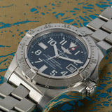  Shop Authentic Breitling Aeromarine Avenger Seawolf 45mm Blue Dial Stainless Steel Mens Watch - A1733110/C756 - Luxxuri