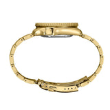  Shop Authentic Seiko 5 Sports Automatic Black Dial Gold Steel Strap Watch For Men - SRPK18 - Luxxuri