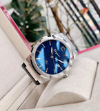  Shop Authentic Salvatore Ferragamo F-80 Classic Blue Dial Blue Leather Strap Watch for Men - SFDT00319 - Luxxuri