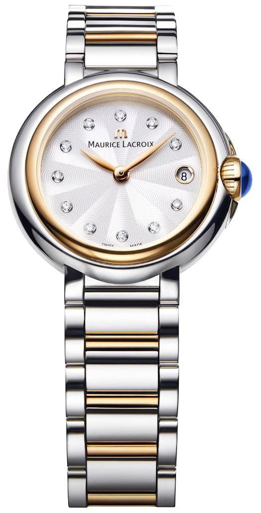  Shop Authentic Maurice Lacroix Fiaba Mother of Pearl Dial Two Tone Steel Strap Watch for Women - FA1007-PVP13-170-1 - Luxxuri