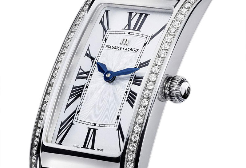  Shop Authentic Maurice Lacroix Fiaba Diamonds White Dial Silver Steel Strap Watch for Women - FA2164-SD532-118 - Luxxuri