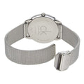  Shop Authentic Calvin Klein Minimal Black Dial Silver Mesh Bracelet Watch for Men - K3M51151 - Luxxuri