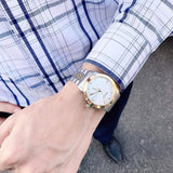  Shop Authentic Gucci G Timeless Silver Dial Two Tone Steel Strap Watch For Men - YA126409 - Luxxuri
