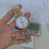  Shop Authentic Fossil Original Boyfriend Analog White Dial Two Tone Steel Strap Watch for Women - ES3746 - Luxxuri
