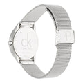  Shop Authentic Calvin Klein Minimal SIlver Dial Silver Mesh Bracelet Watch for Women - K3M221Y6 - Luxxuri